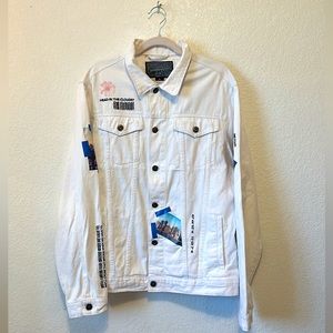 Head in the clouds Brooklyn cloth co denim jacket